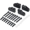 4 aros de metal amortiguador de choque para coche de oruga_4
