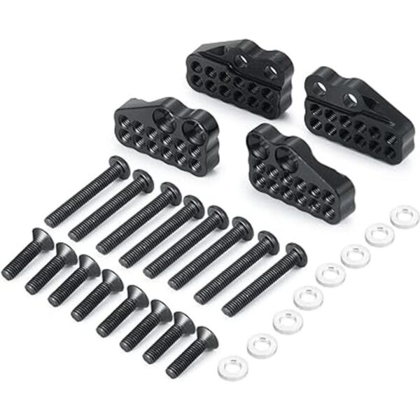 4 aros de metal amortiguador de choque para coche de oruga_4