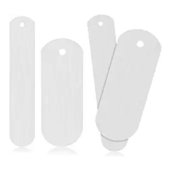 Hotop 4 piezas de calcetines rectos de metal para