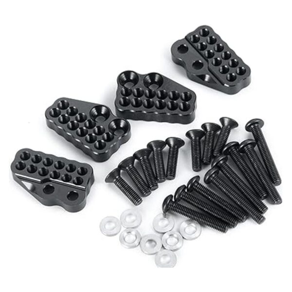 4 aros de metal amortiguador de choque para coche de oruga_2