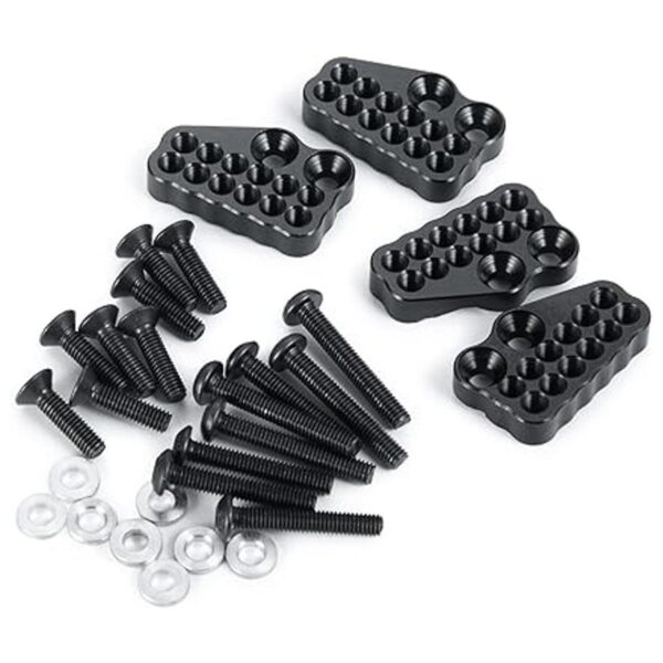4 aros de metal amortiguador de choque para coche de oruga_3