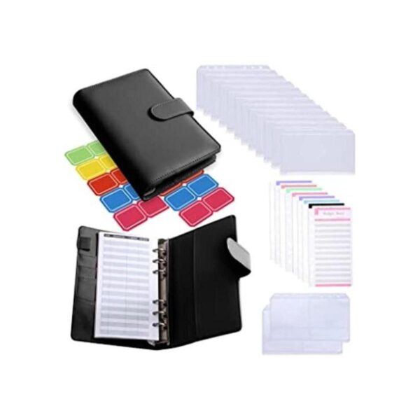 Livino 29 carpetas de cuero sintético A6 para cuadernos de_1