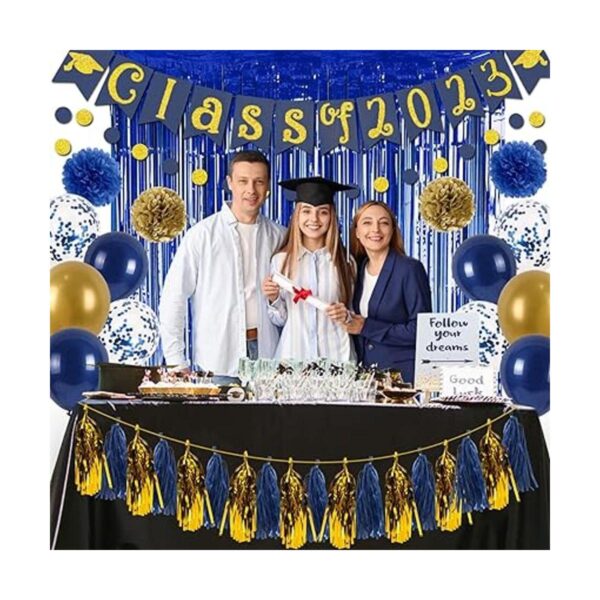 Decoraciones para fiestas de graduación 2022 en colores_5