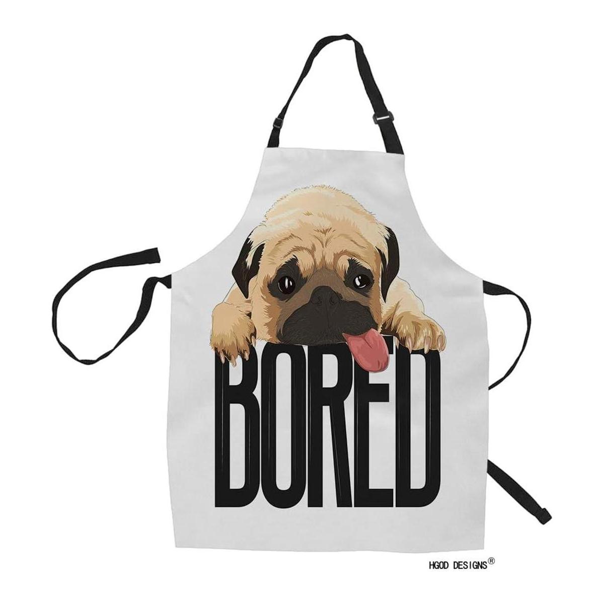 HGOD DESIGNS Delantal de cocina para perro divertido y