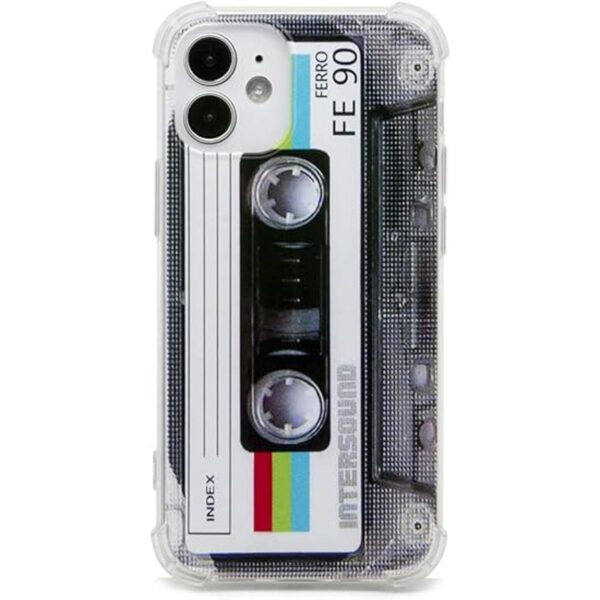 FAteamll Funda para iPhone 12 Mini acabado mate cubierta_1