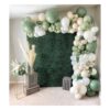 Kit de arco de guirnalda de globos de color verde salvia_2
