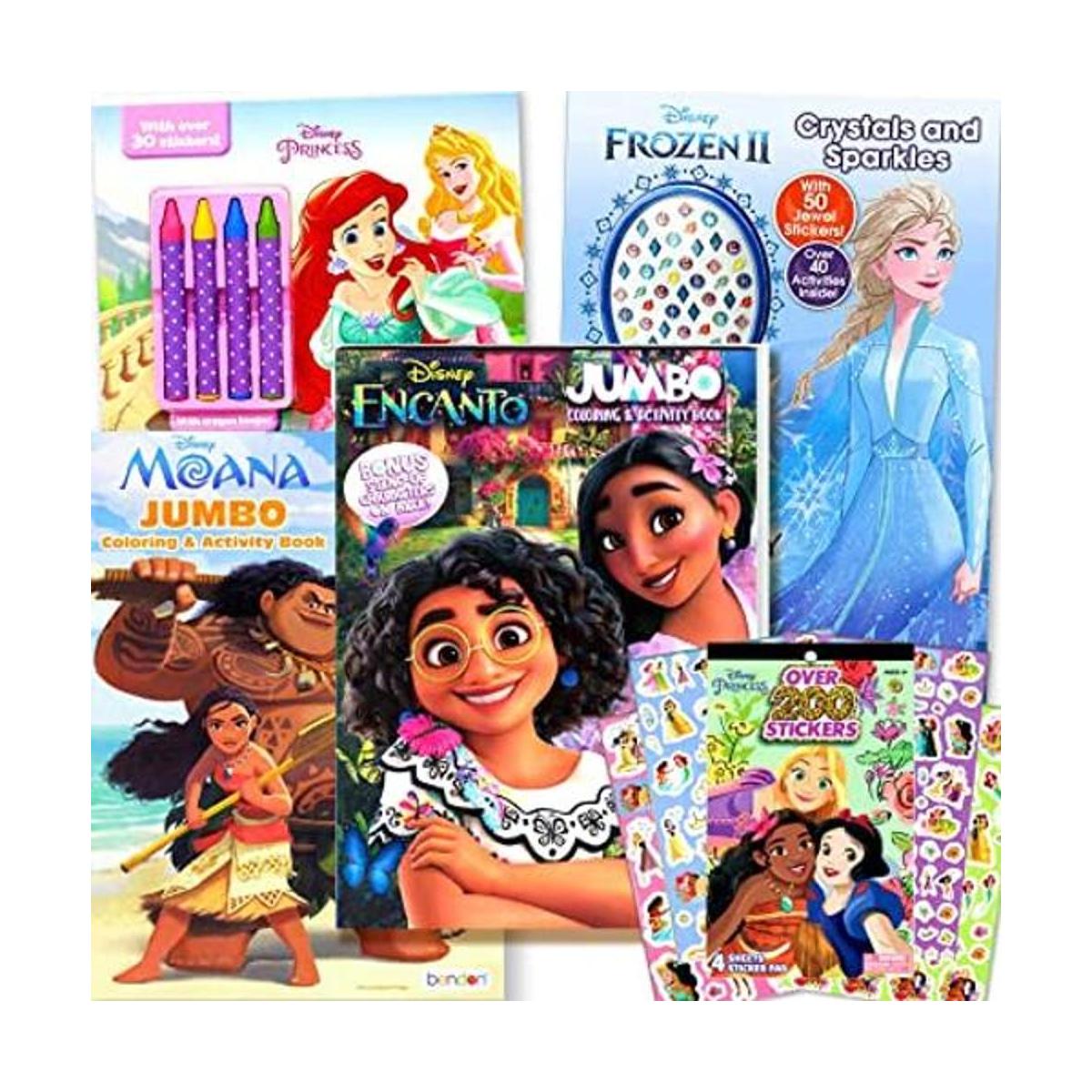 Disney Princess Juego de actividades para colorear para