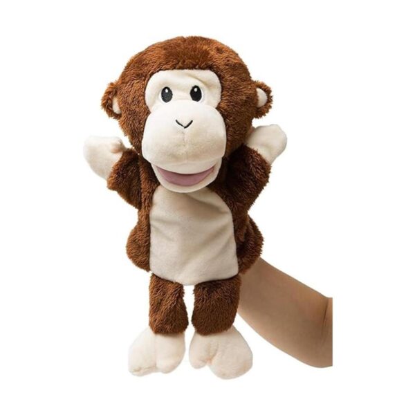HollyHOME Marionetas de mano mono animales de peluche_1