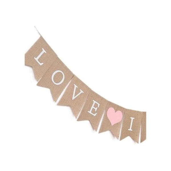 Love is Sweet Burlap Banner Love is Sweet Decorations