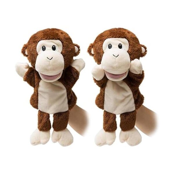 HollyHOME Marionetas de mano mono animales de peluche_6