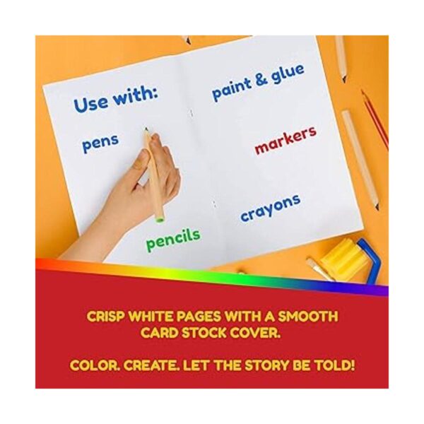 Hygloss Products Inc Bocetos en blanco escritura_3