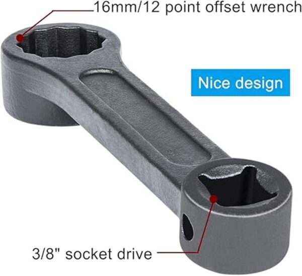 Llave de zócalo de montaje de motor offset de 0.630 in_4