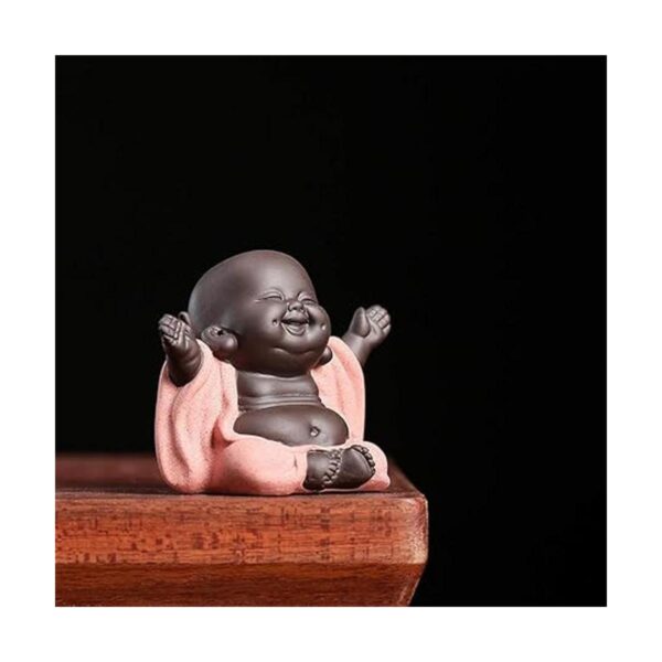 Estatua de Buda Ríente de Cerámica Maitreya Feliz Buda_3
