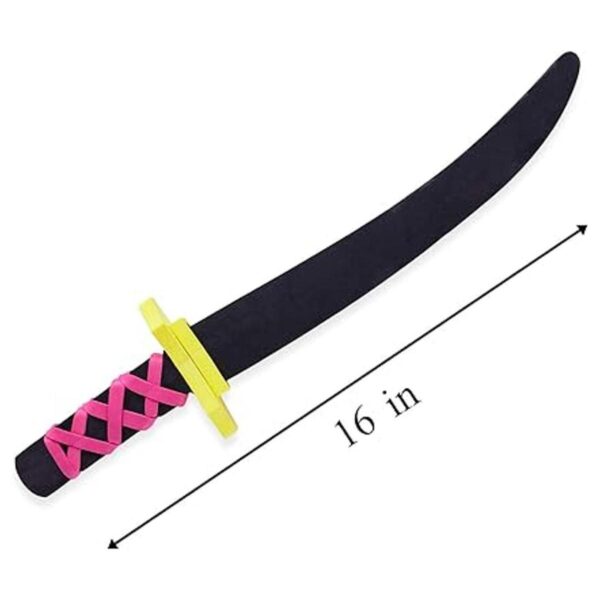 Espadas de juguete estilo ninja o pirata espuma suave y_5