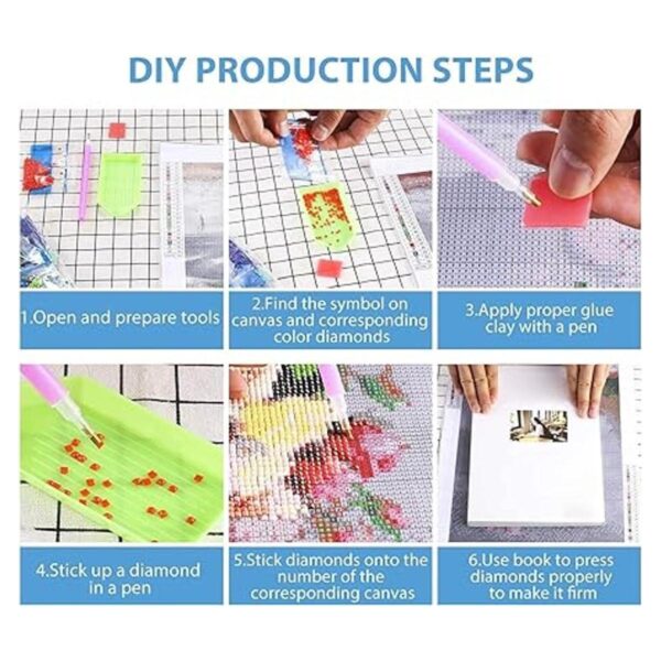 Kit de digitalización para adultos 5D DIY pintura de