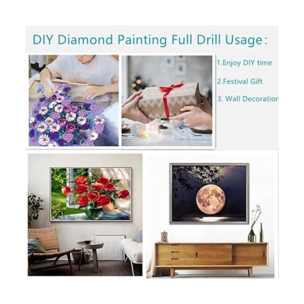Kit de digitalización para adultos 5D DIY pintura de