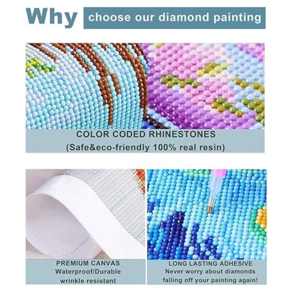 Kit de digitalización para adultos 5D DIY pintura de