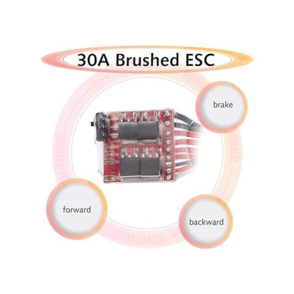 GoolRC 2 unids 30A ESC cepillado controlador de velocidad_5