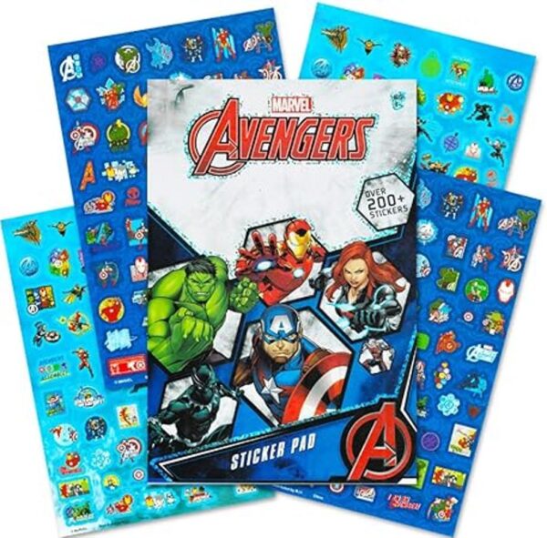 Marvel Avengers Juego de 2 pegatinas para niños y niños_3
