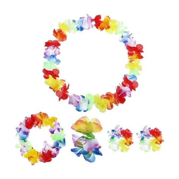 Conjunto de 7 piezas de Luau trajes hawaianos de Aloha_2
