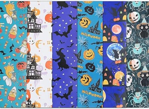 Hoja de papel de regalo de Halloween de 20 x 28 pulgadas_2