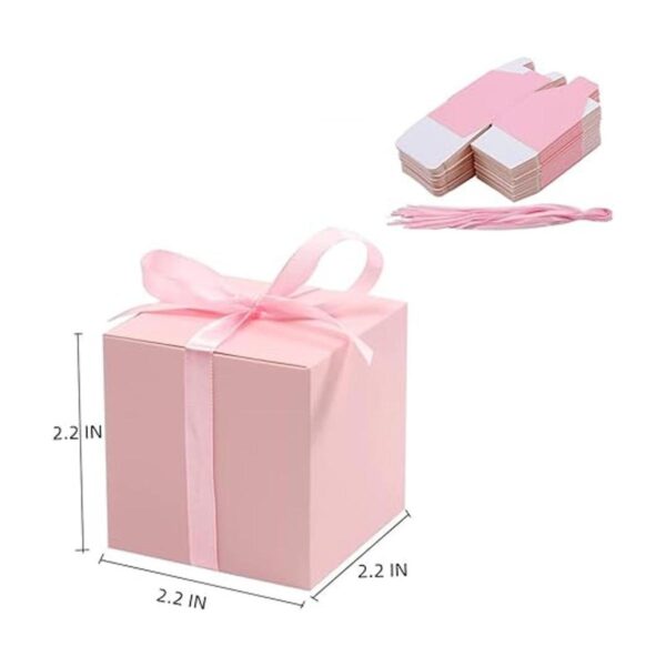 KUPOO 50 cajas de regalo cajas de dulces de 2.2 x 2.2 x_2