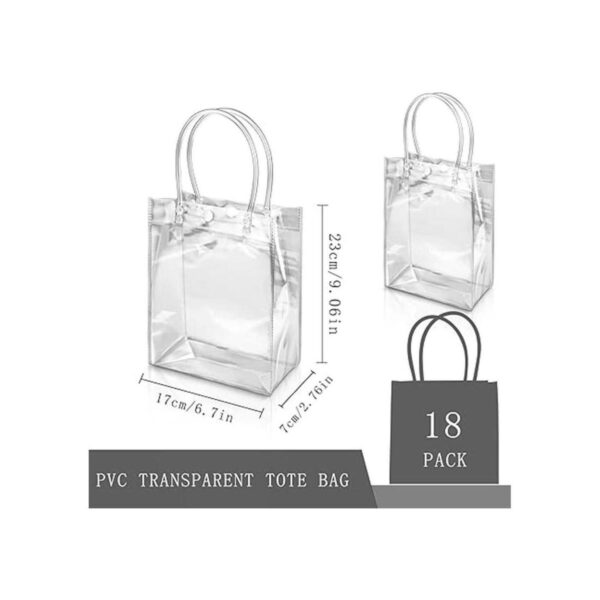 Oomcu Paquete de 18 bolsas de regalo de plástico de PVC