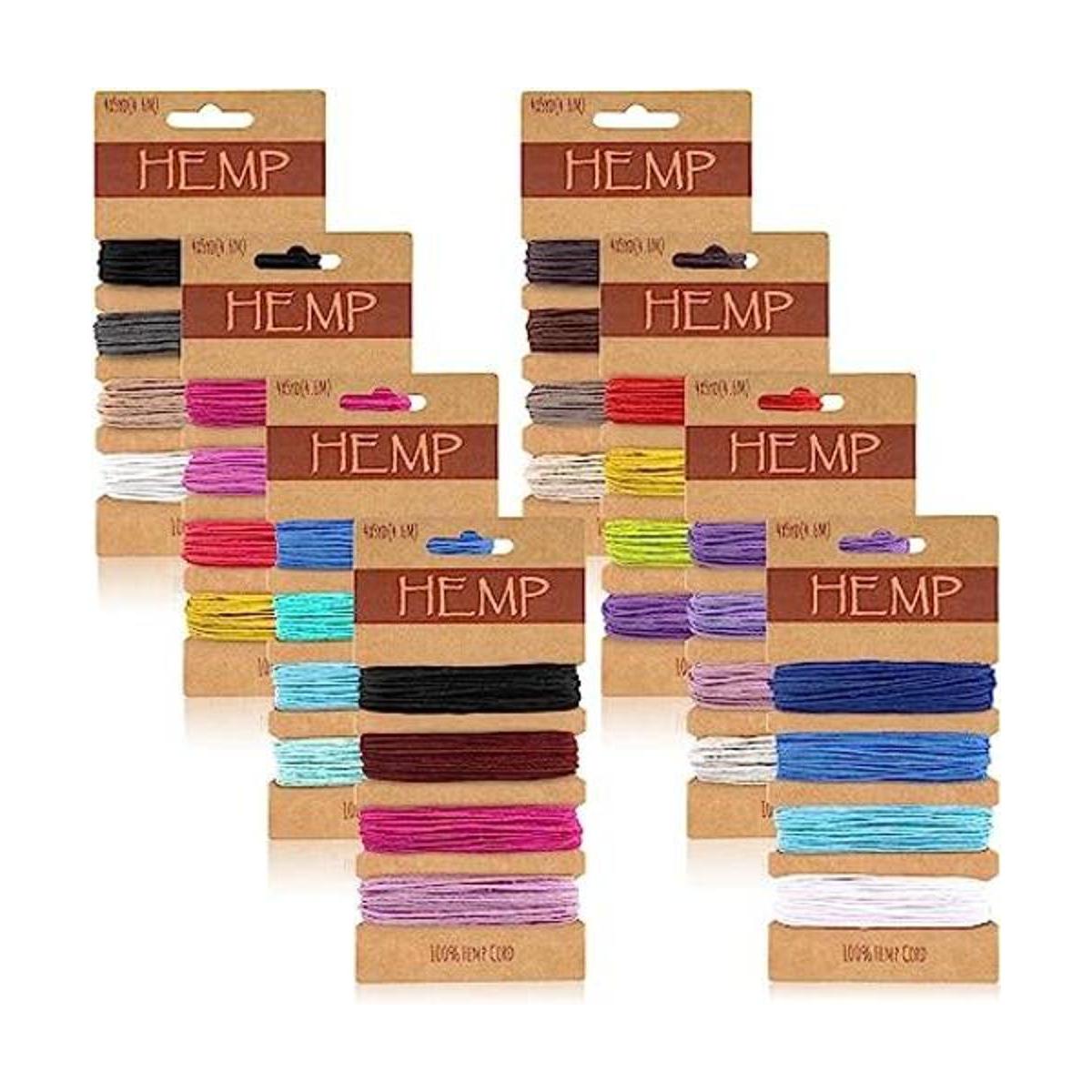 Cordón de hilo de 32 colores para hacer joyas cordón de