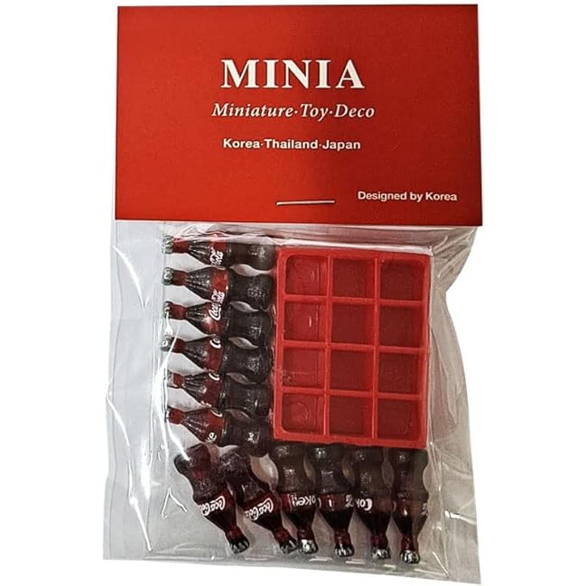 MINIA Juego en miniatura de 112 latas de bebidas de