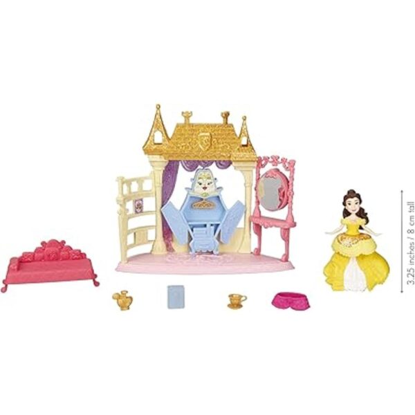 Disney Princess Royal Chambers Playset and Belle Doll_3