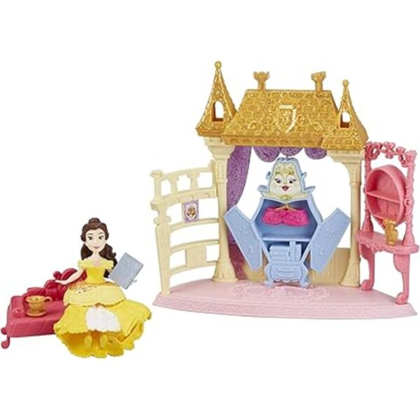Disney Princess Royal Chambers Playset and Belle Doll_4