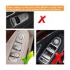 Moonlinks Fundas de botón para interruptor de ventana para_2