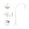 LIUDHPSP Soporte de brazo para cuna de bebé de 23