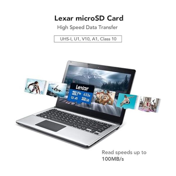 Lexar Tarjeta microSDHC UHSI de alto rendimiento de 633 x_2