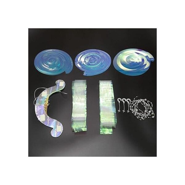Kit de medusas iridiscentes con purpurina para decoración_5