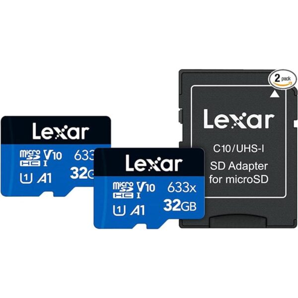 Lexar Tarjeta microSDHC UHSI de alto rendimiento de 633 x_1