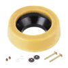 Kit de sellado de cera de inodoro extra grueso con pernos_1