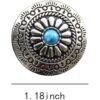 Duolai 20pcs Faux Turquesa Tallado Encaje Monederos Cuero_2