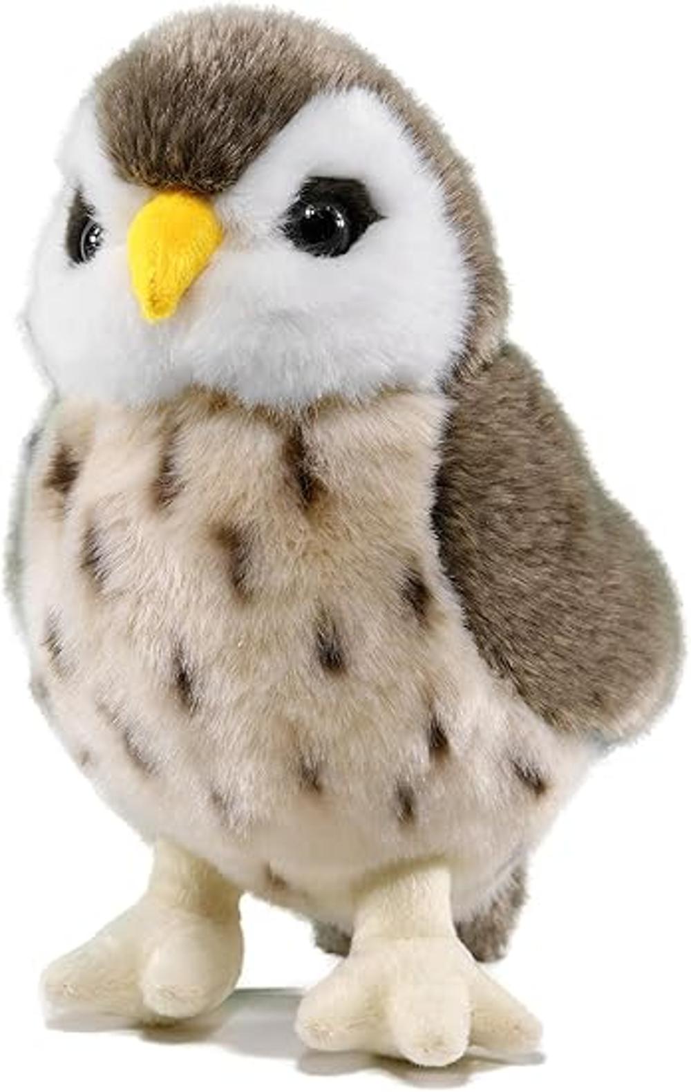 ICE KING BEAR Ojos luminosos de peluche de búho lindo