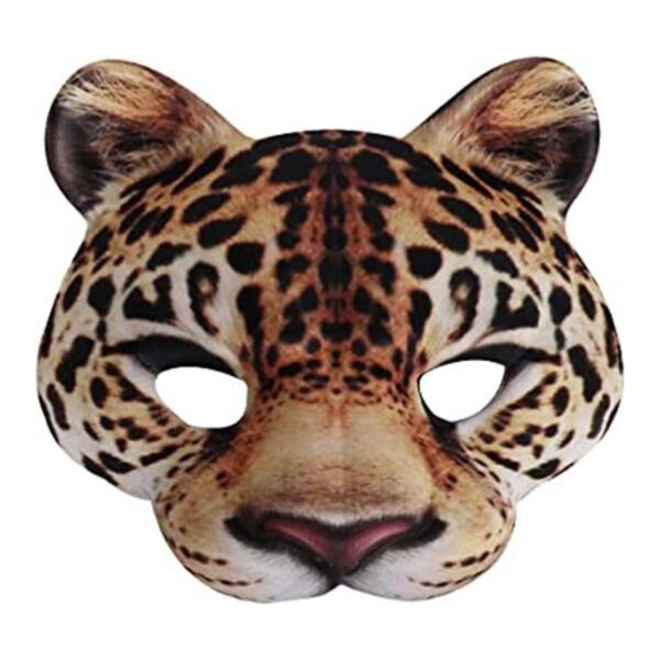 Amosfun Máscaras de media cara de máscaras animales