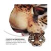 Amosfun Máscaras de media cara de máscaras animales