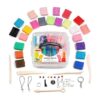 Incraftables Kit de arcilla polimérica bloques suaves de