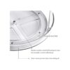 Lazy Susan Contenedor de almacenamiento de alimentos para