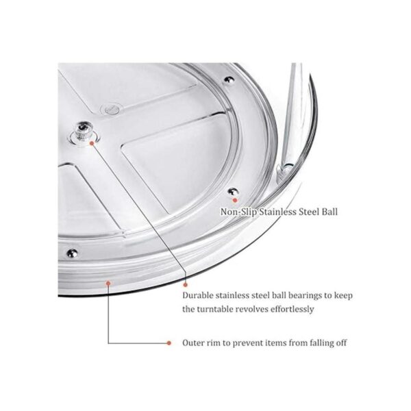 Lazy Susan Contenedor de almacenamiento de alimentos para