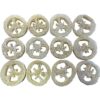 Lufa Luffa Premium rodajas rodajas de juego de 12 para_1