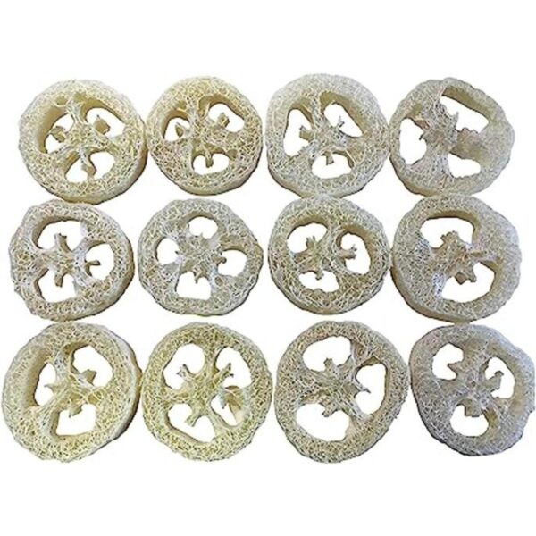 Lufa Luffa Premium rodajas rodajas de juego de 12 para_1