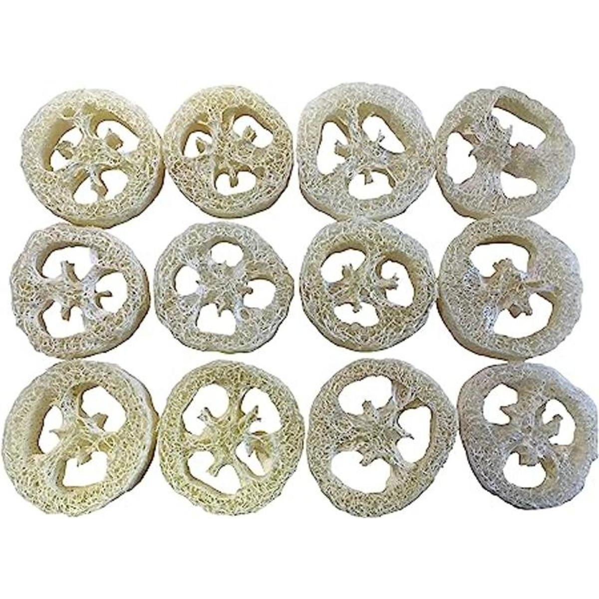 Lufa Luffa Premium rodajas rodajas de juego de 12 para