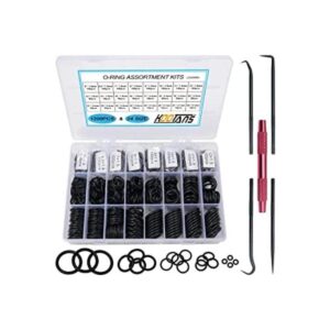 KOOTANS Juego de 1200 piezas de anillos tóricos de goma de_1