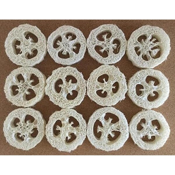 Lufa Luffa Premium rodajas rodajas de juego de 12 para_2