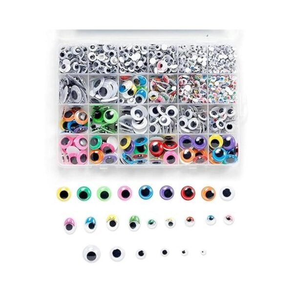 Incraftables Googly Eyes Juego de 1680 piezas_3